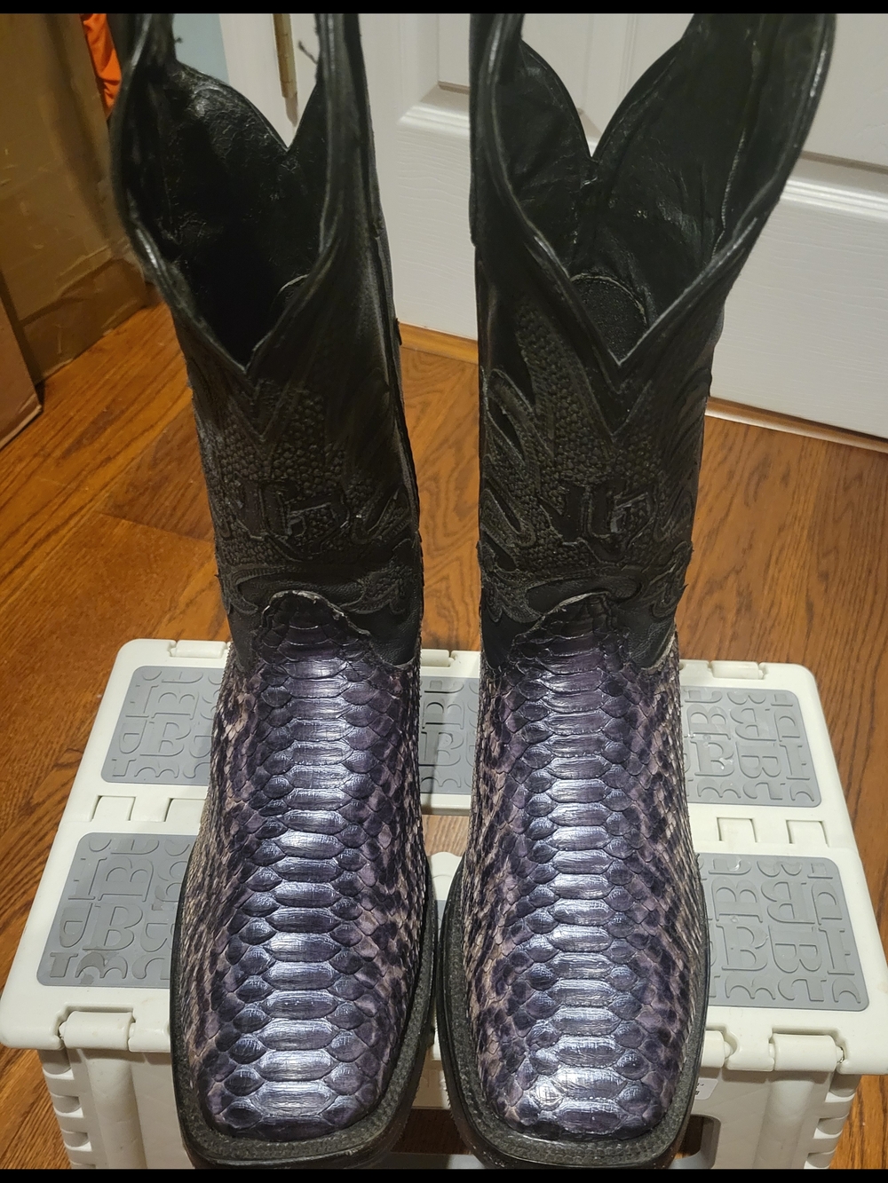 Texas Counrty Snakeskin Cowboy Boots